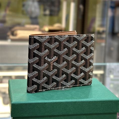 goyard bifold wallet replica|goyard wallet price list.